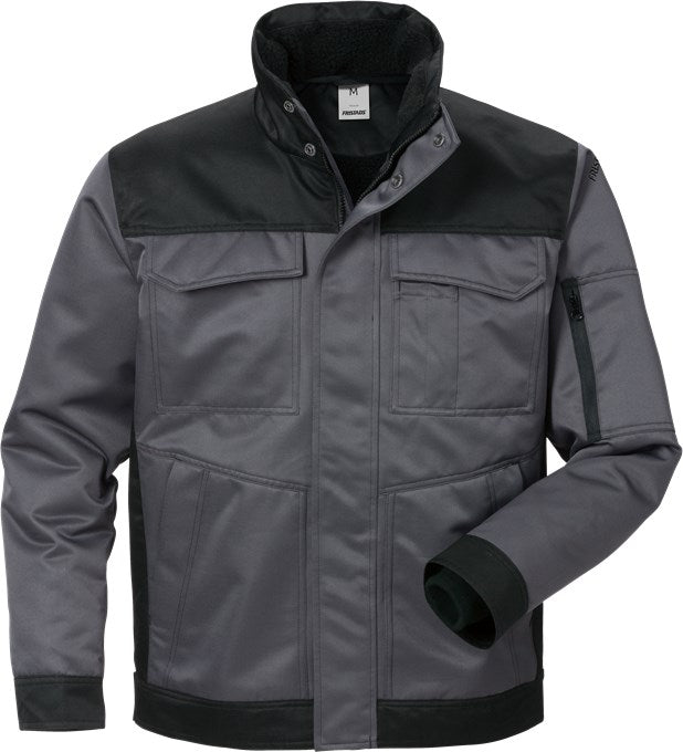 Fristads 115684 Winterjacke 4420 PP Grau/Schwarz
