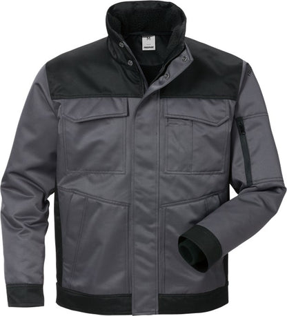Fristads 115684 Winterjacke 4420 PP Grau/Schwarz