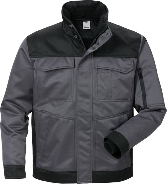 Fristads 115684 Winterjacke 4420 PP Grau/Schwarz