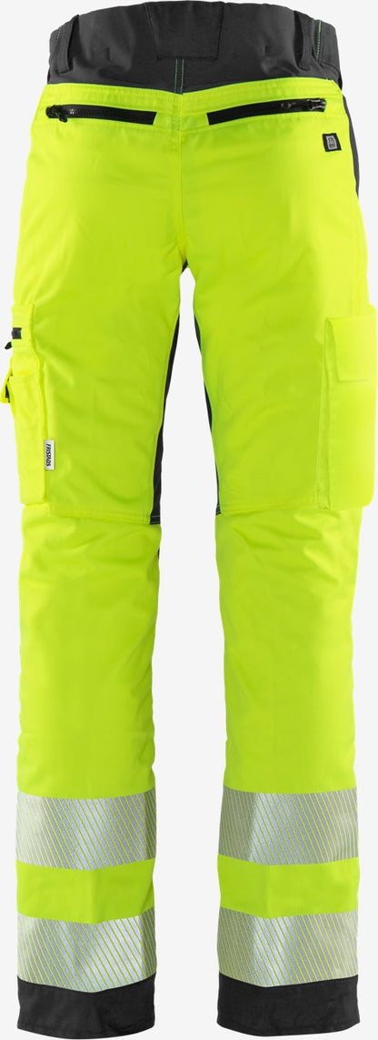Fristads 130164 Hi-Vis Flexforce Warnschutzshose Schutzklasse 1/2 Neongelb/Schwarz