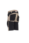 Ekimtex Premium Kurze Arbeitshose Khaki/Schwarz