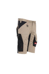 Ekimtex Premium Kurze Arbeitshose Khaki/Schwarz