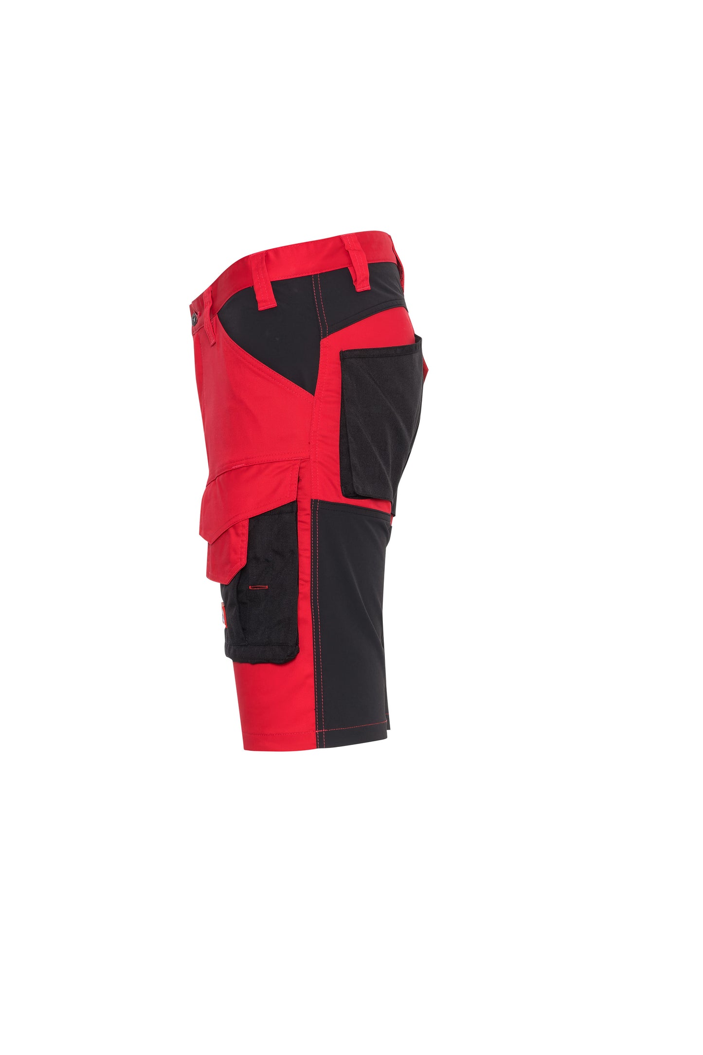 Ekimtex Premium Kurze Arbeitshose Rot/Schwarz