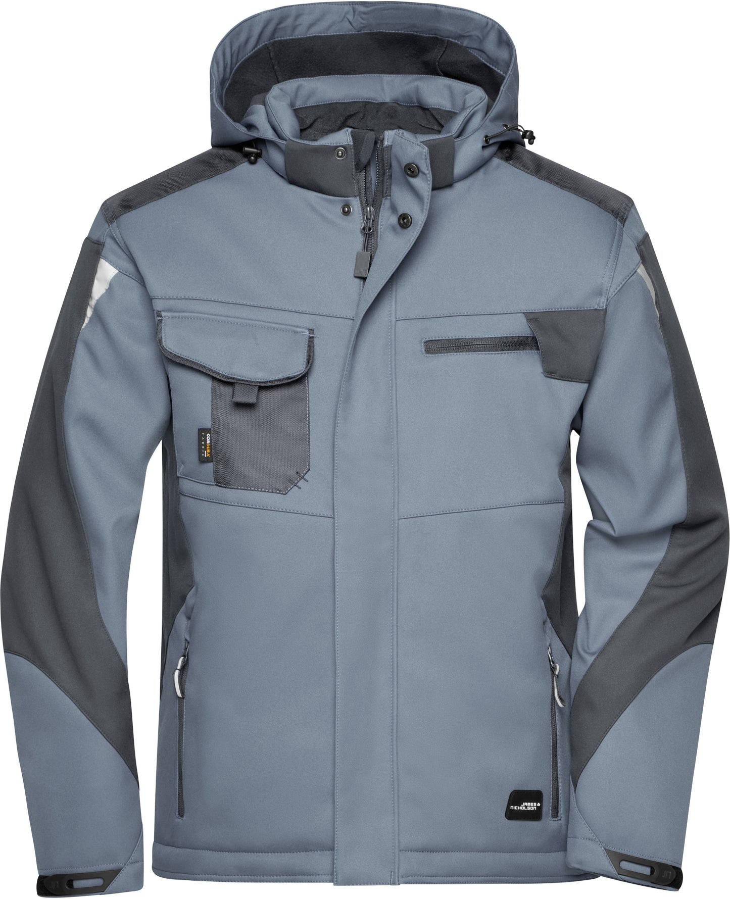 James & Nicholson Workwear Winter Softshell Jacke - Strong