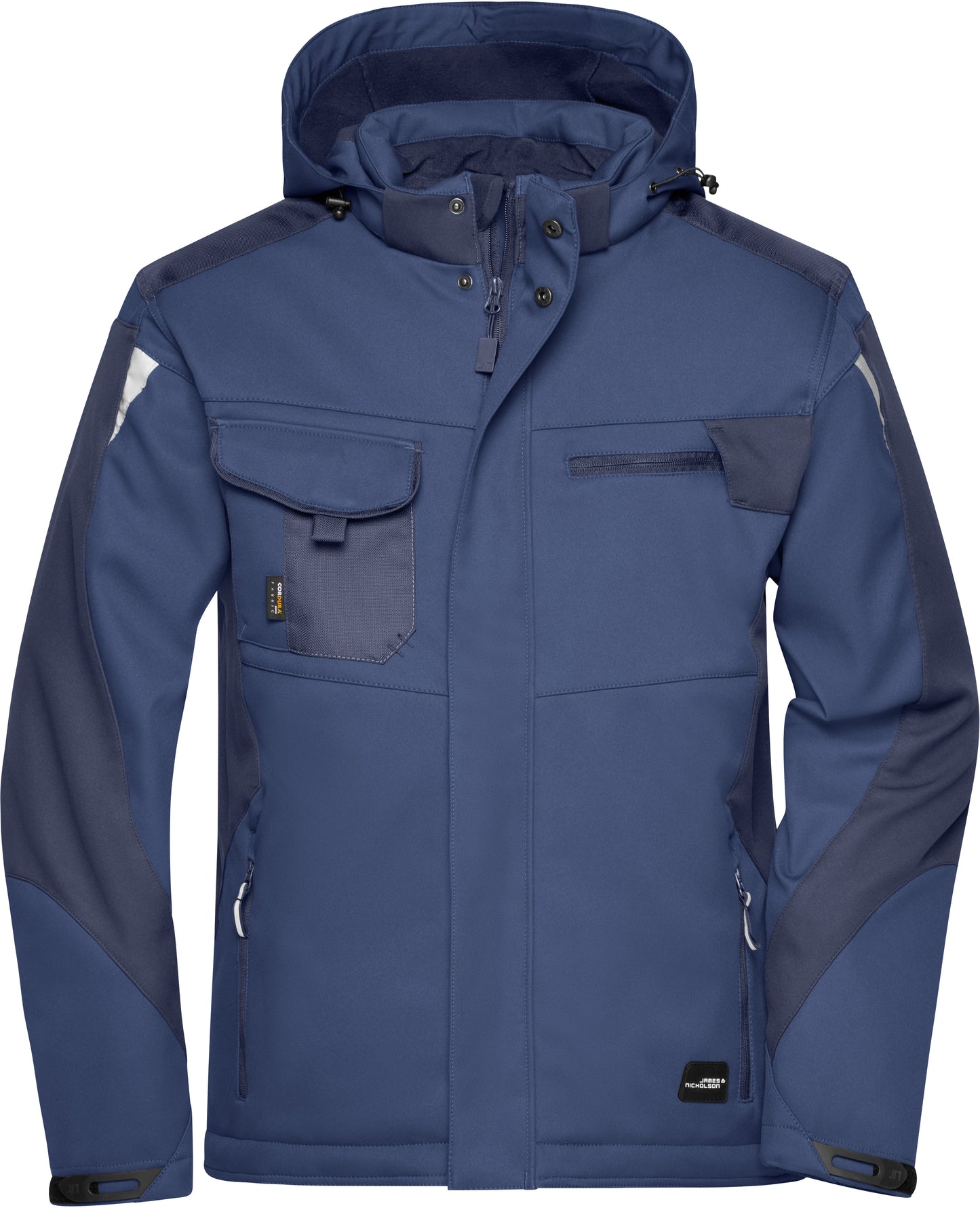 James & Nicholson Workwear Winter Softshell Jacke - Strong