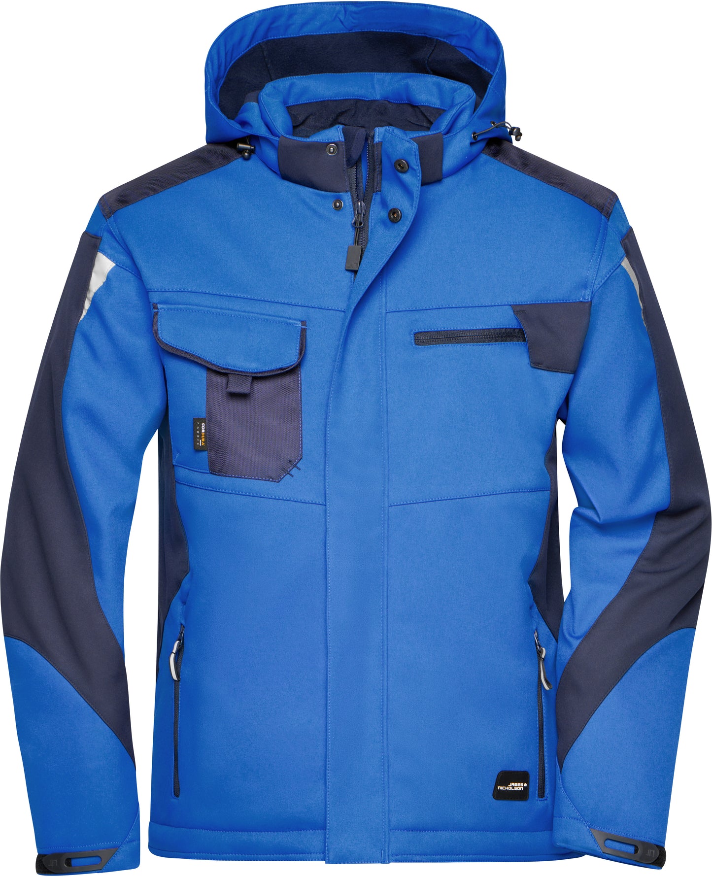 James & Nicholson Workwear Winter Softshell Jacke - Strong