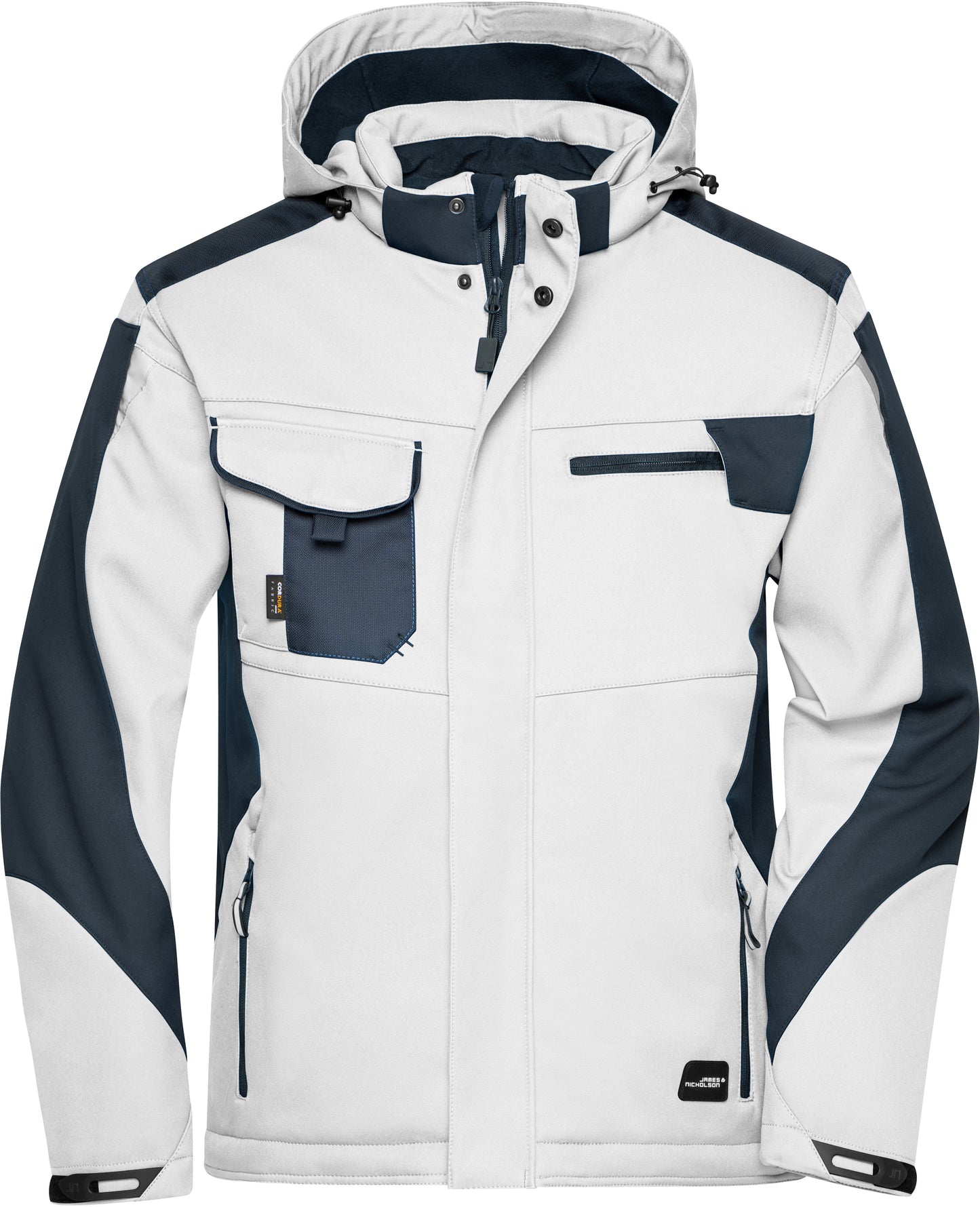 James & Nicholson Workwear Winter Softshell Jacke - Strong