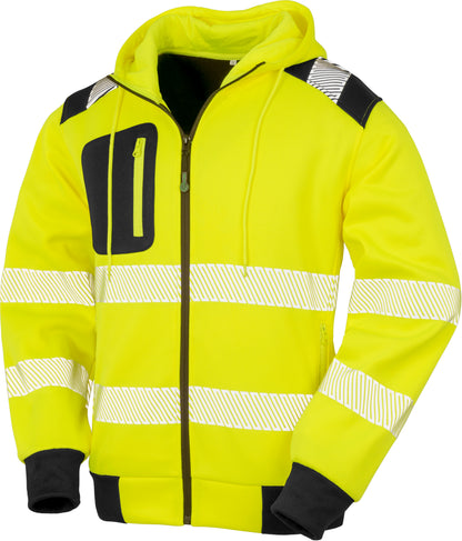 Result Sicherheits Kapuzen Sweatjacke