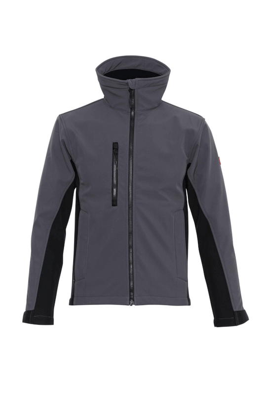 Ekimtex Softshelljacke Grau/Schwarz