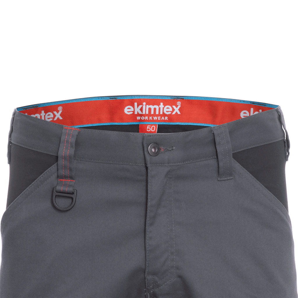 Ekimtex Premium Stretch Arbeitshose Grau/Schwarz