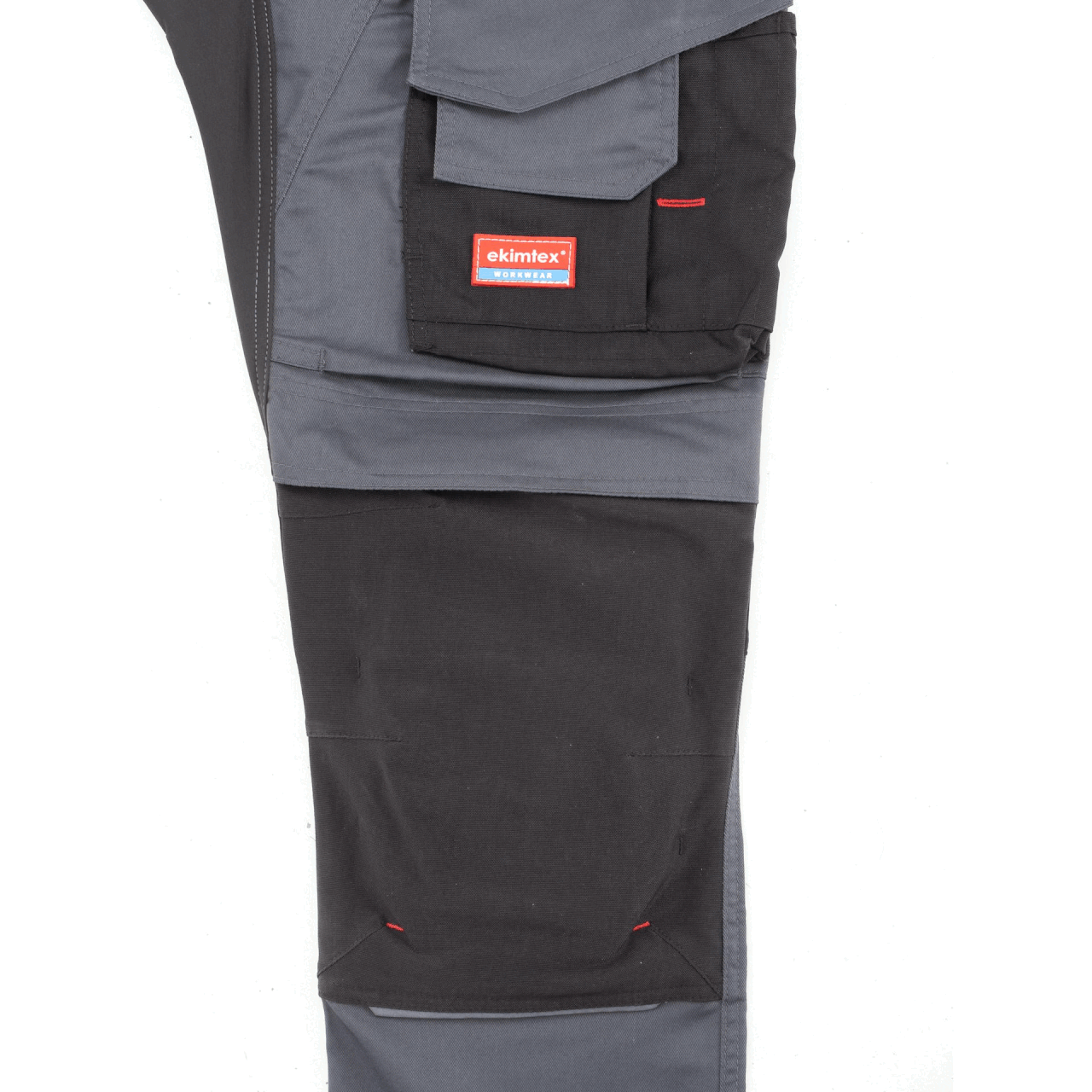 Ekimtex Premium Stretch Arbeitshose Grau/Schwarz