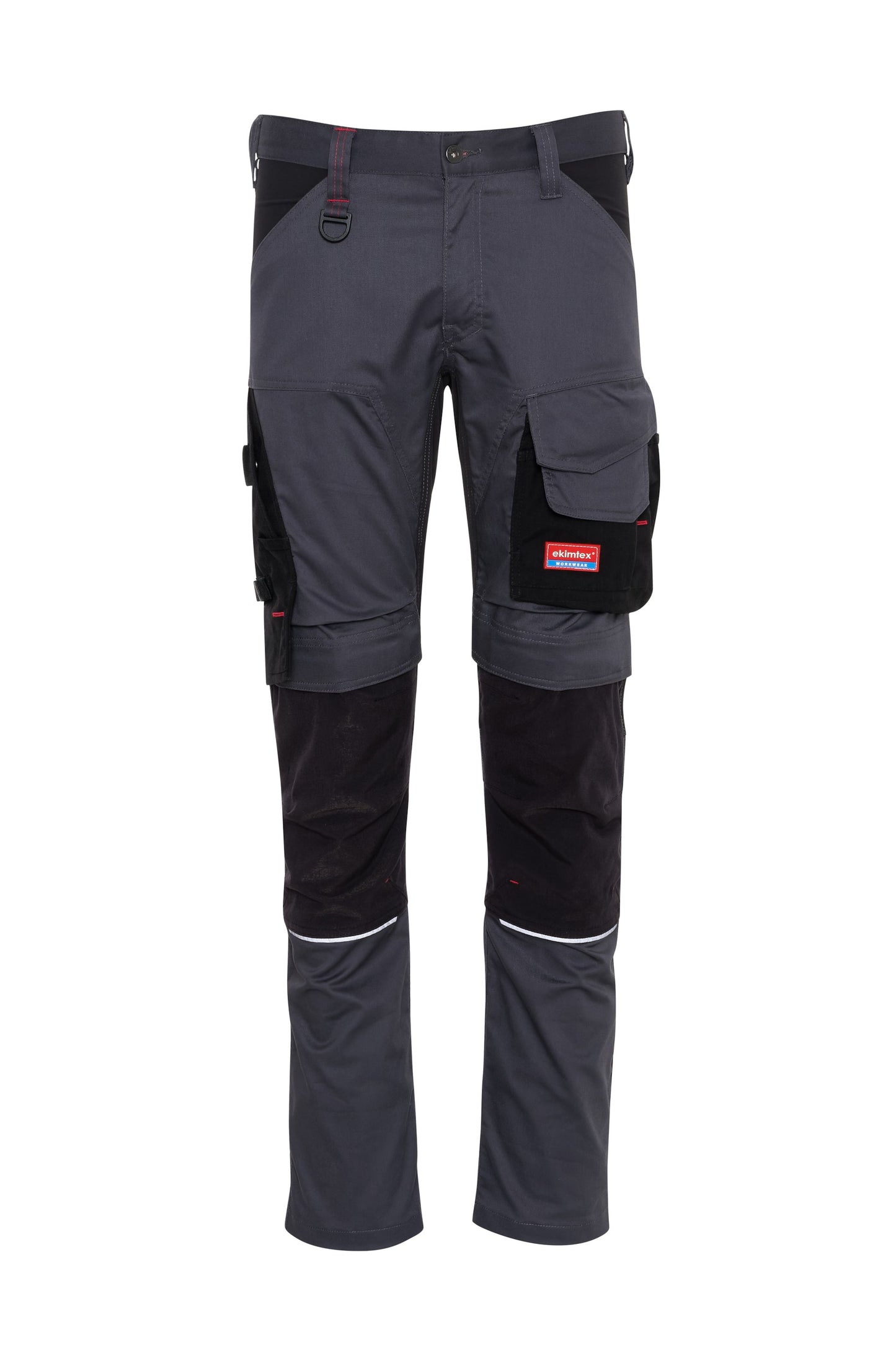 Ekimtex Premium Stretch Arbeitshose Grau/Schwarz