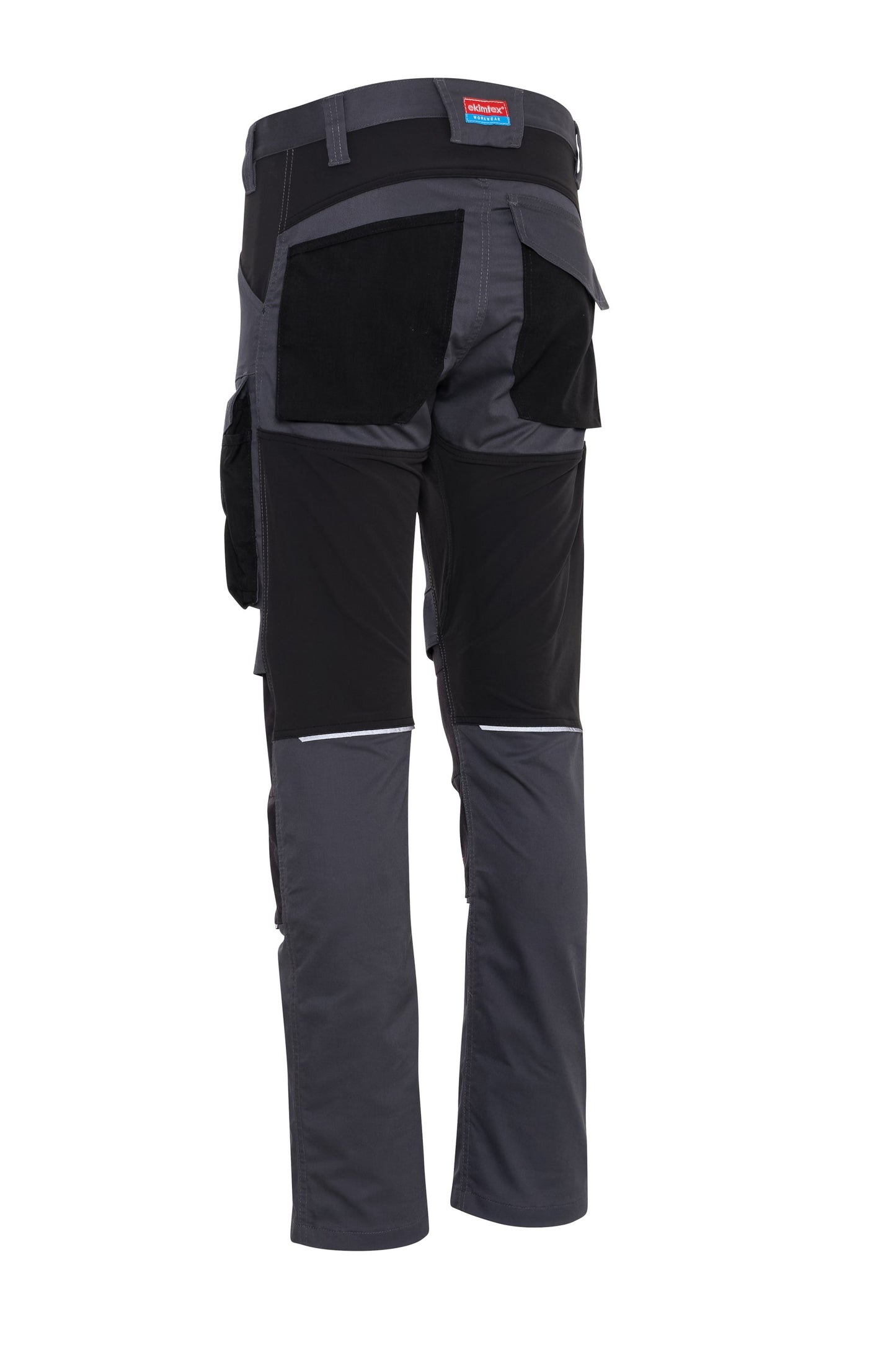 Ekimtex Premium Stretch Arbeitshose Grau/Schwarz