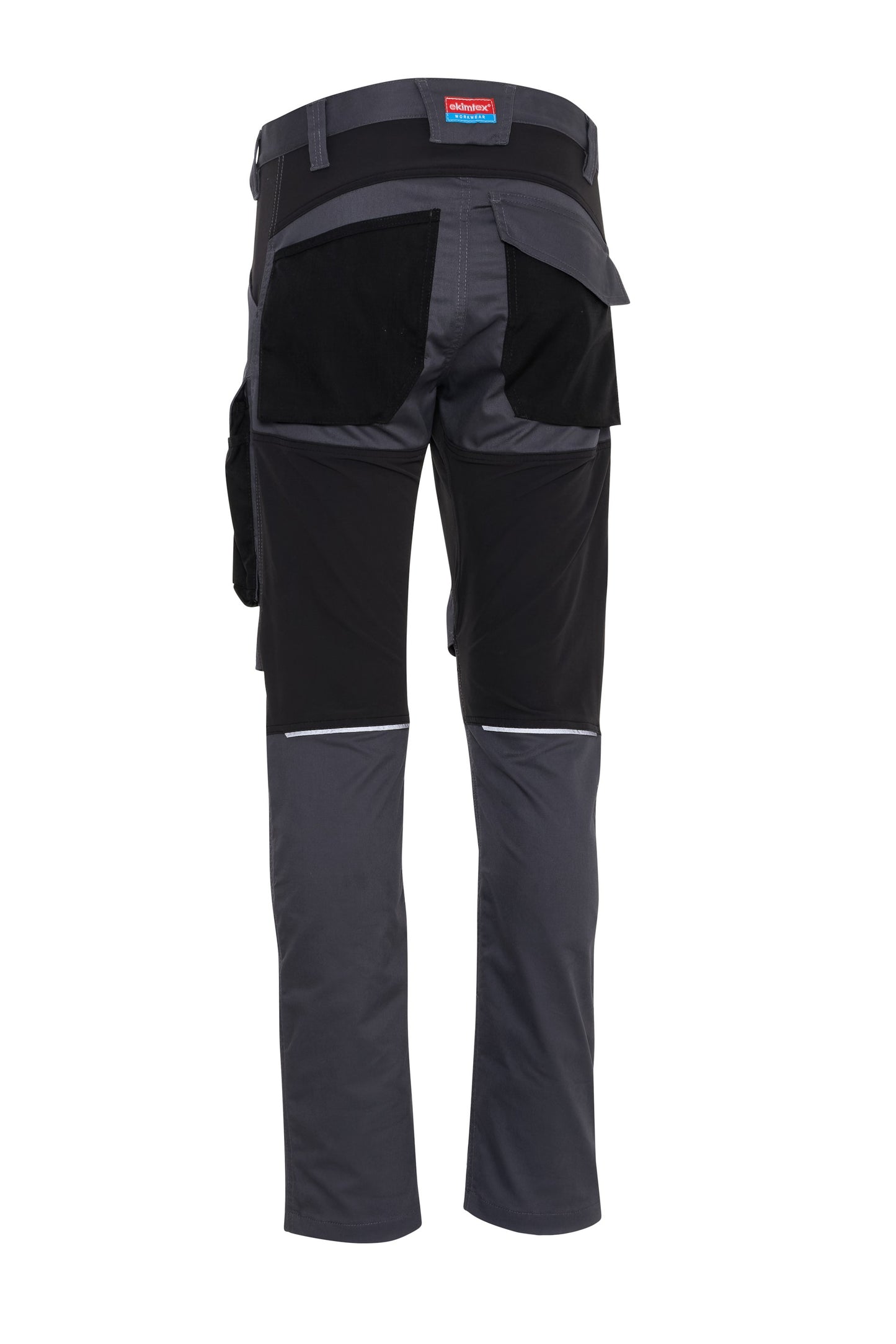 Ekimtex Premium Stretch Arbeitshose Grau/Schwarz