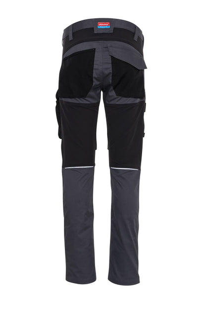 Ekimtex Premium Stretch Arbeitshose Grau/Schwarz