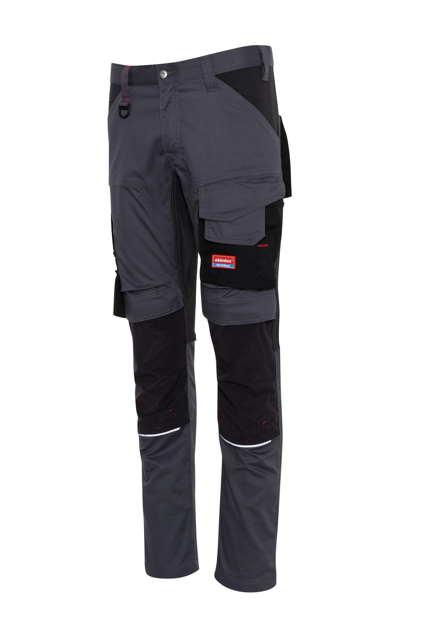 Ekimtex Premium Stretch Arbeitshose Grau/Schwarz