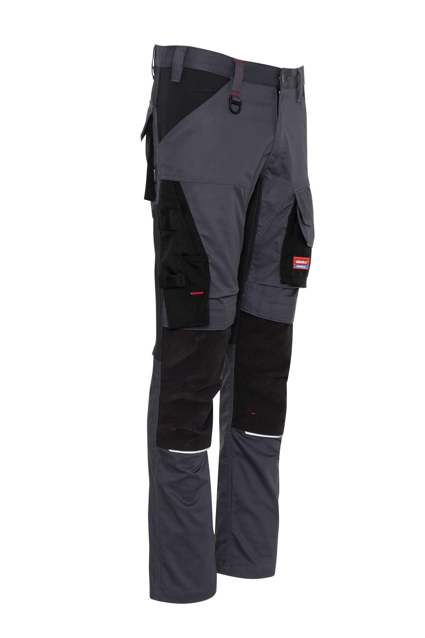 Ekimtex Premium Stretch Arbeitshose Grau/Schwarz