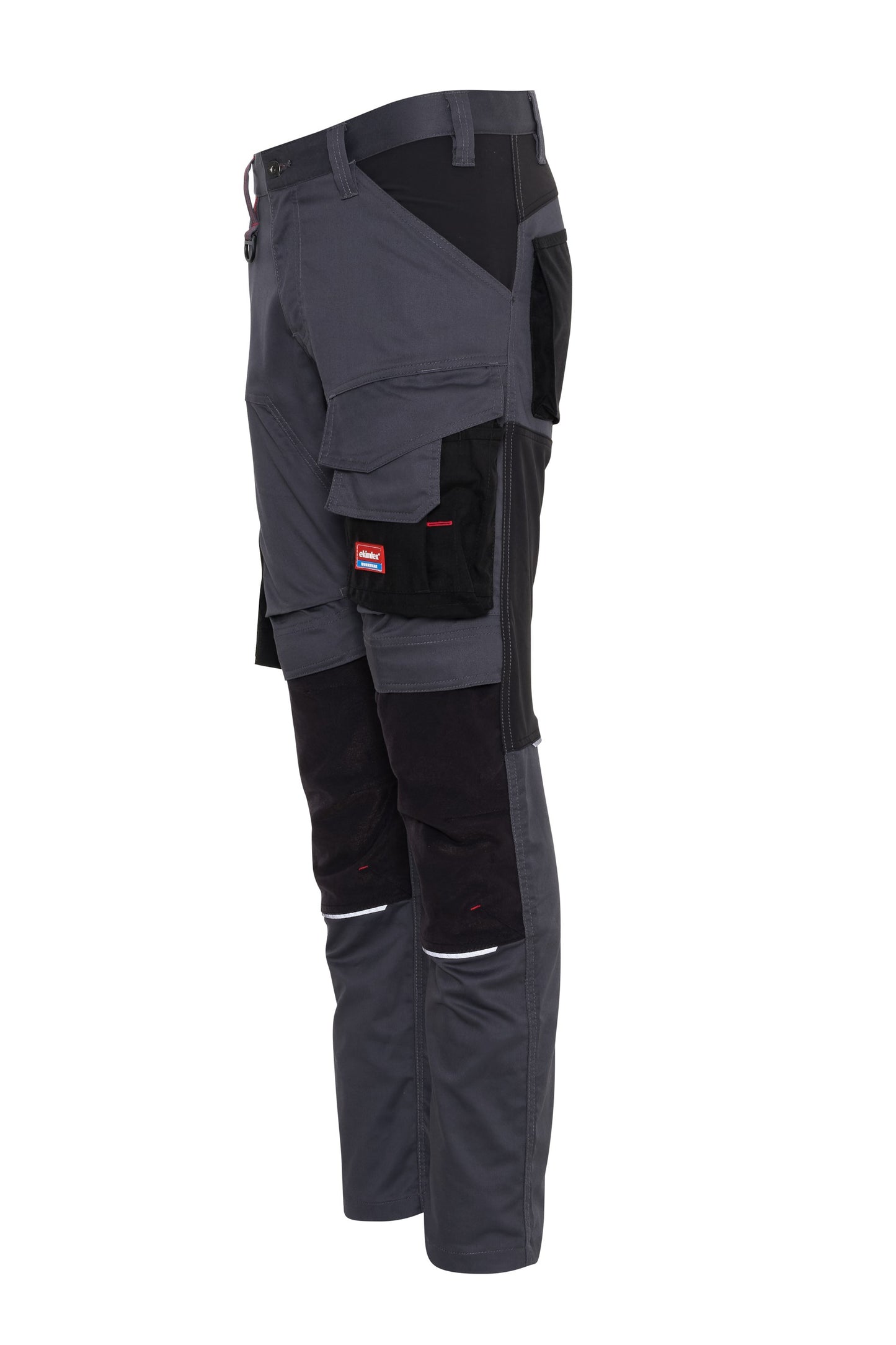 Ekimtex Premium Stretch Arbeitshose Grau/Schwarz