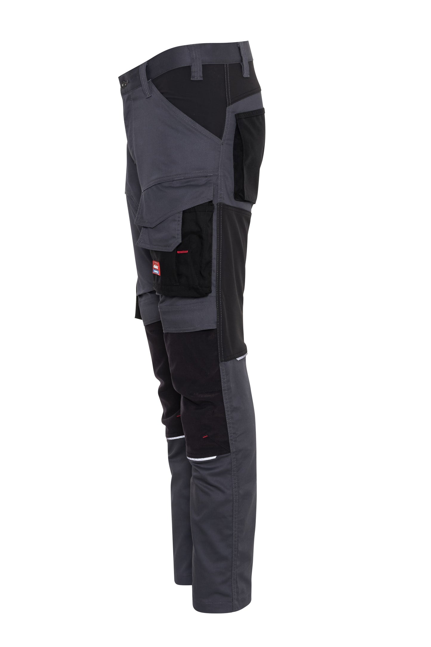Ekimtex Premium Stretch Arbeitshose Grau/Schwarz