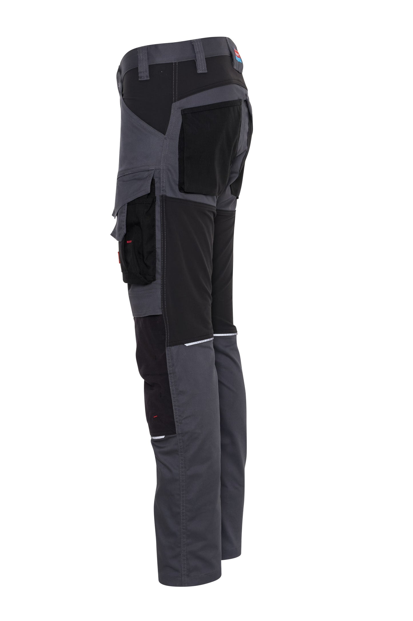 Ekimtex Premium Stretch Arbeitshose Grau/Schwarz