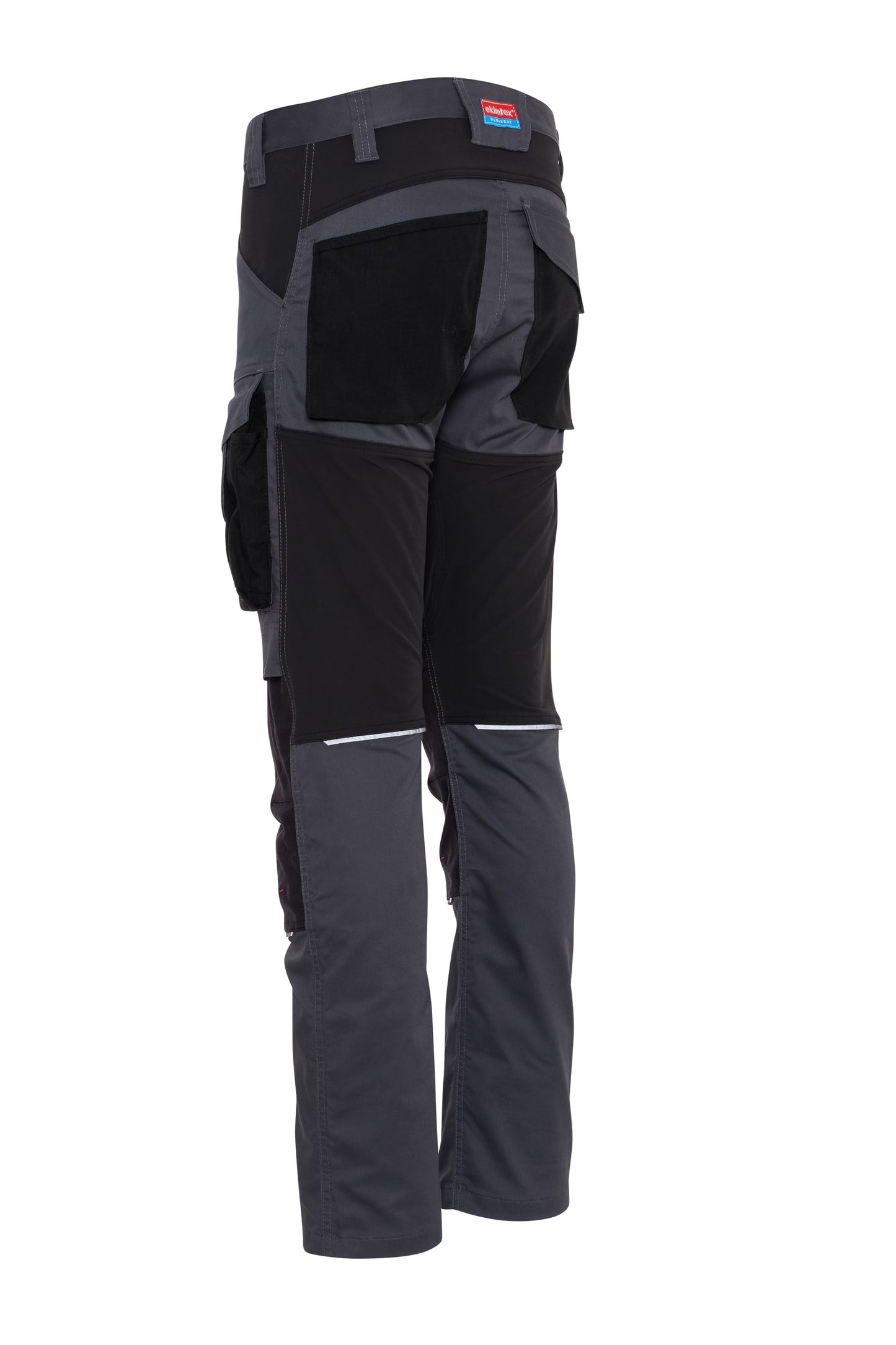 Ekimtex Premium Stretch Arbeitshose Grau/Schwarz