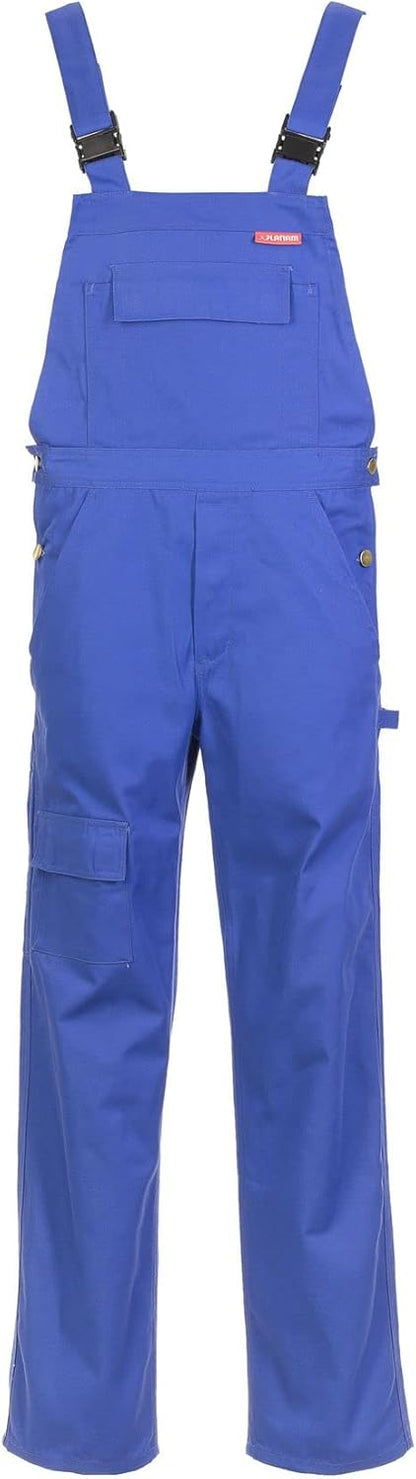 Planam Latzhose MG300, 35/65%, 300 g/m², kornblau